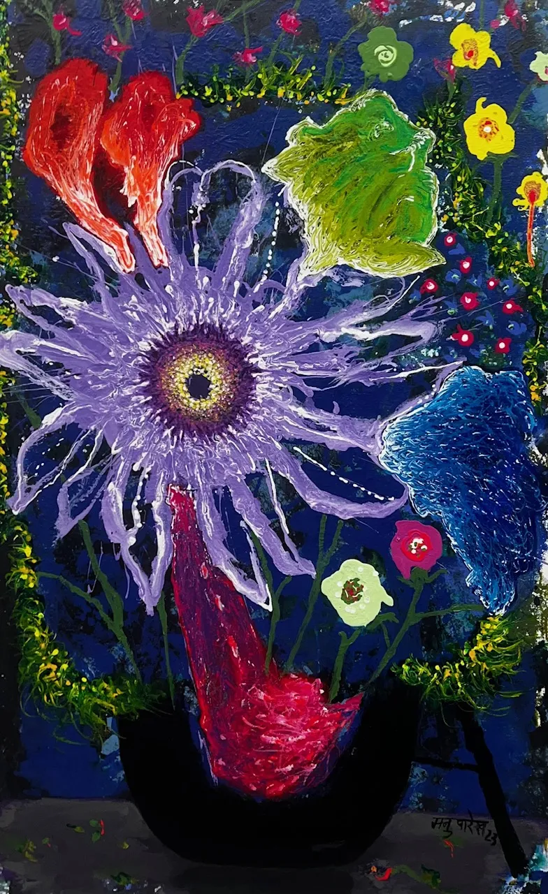 Cosmic flower